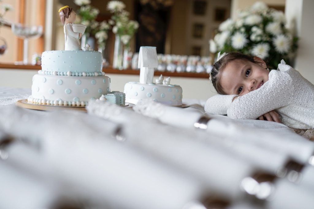 Christening at the corner house