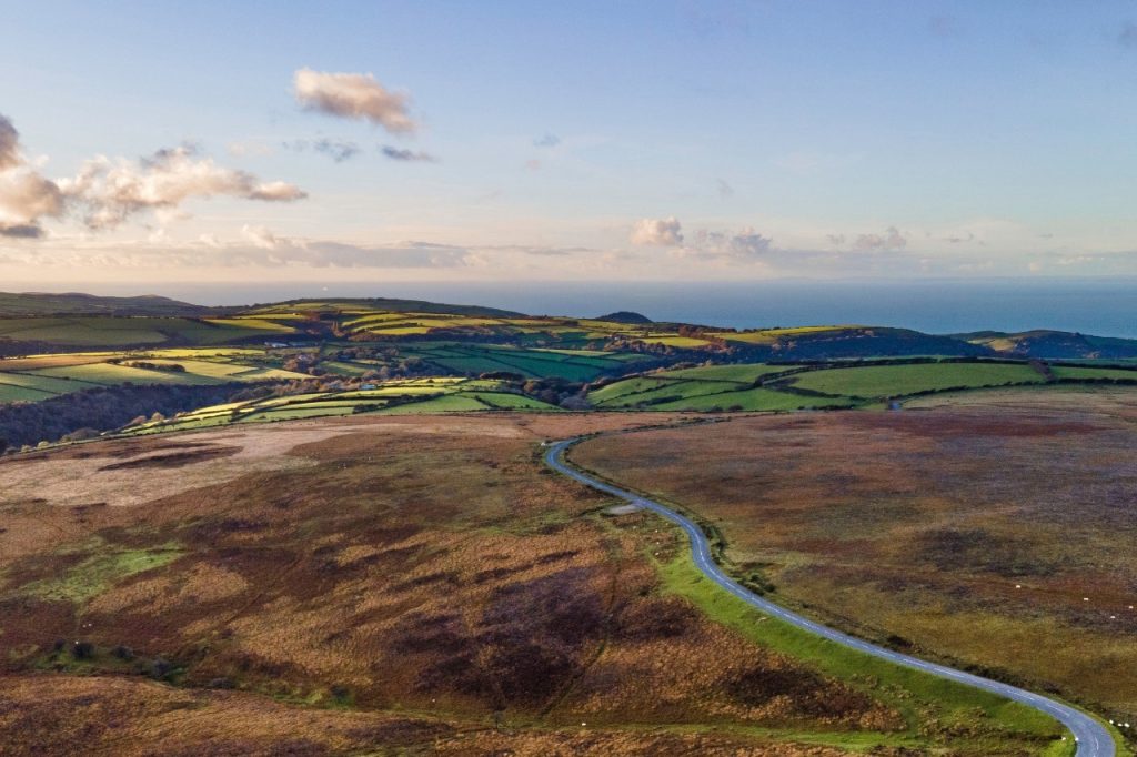 River at exmoor national park
