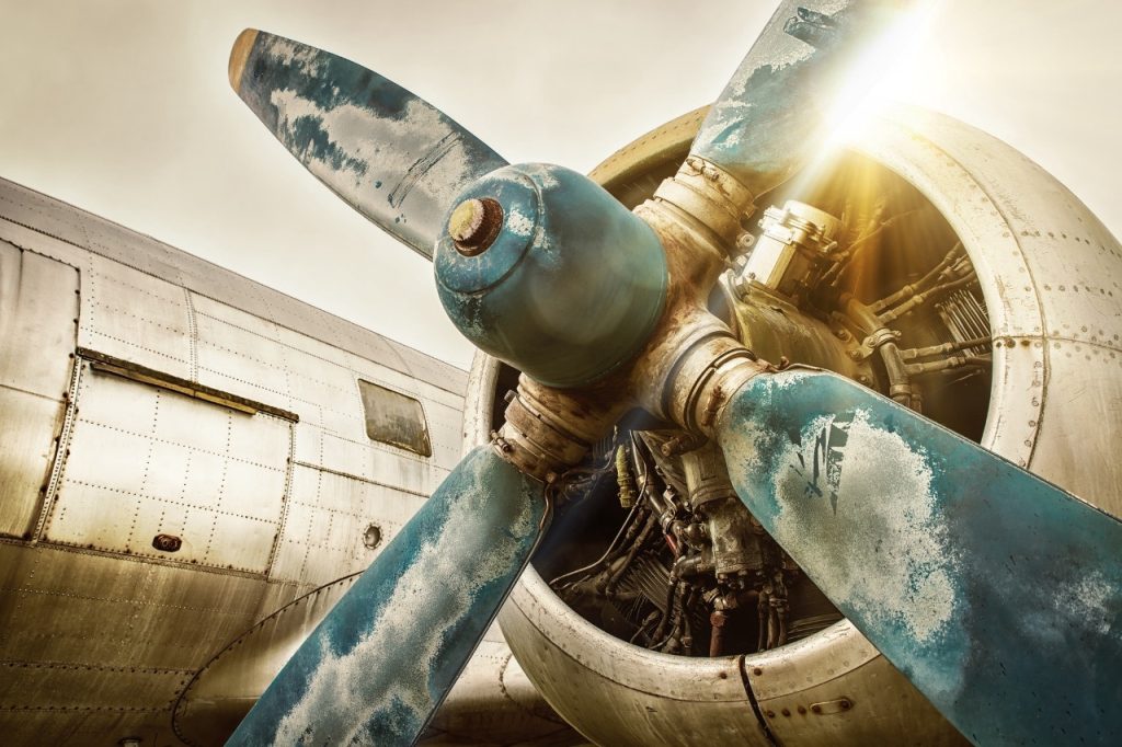Old aircraft for the air arm musuem