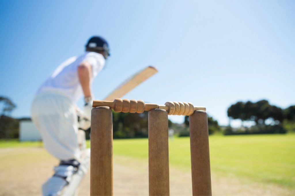 Playing cricket at somerset county cricket club