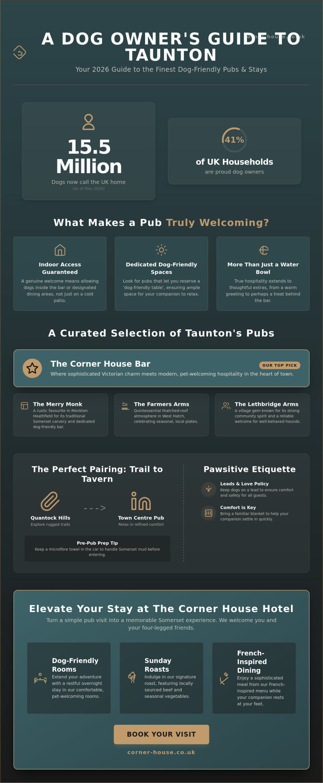 The Best Dog-Friendly Pubs in Taunton: A 2026 Guide for Paws and People